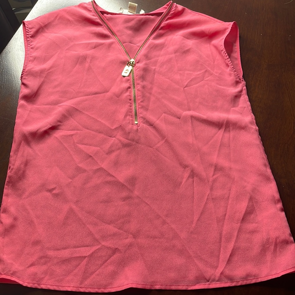 Michael Kors zip front top